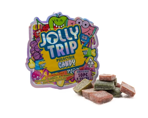 JOLLY TRIP - PSILOCYBIN CANDY - 4G ( 10 PIECES PER PACKAGE)