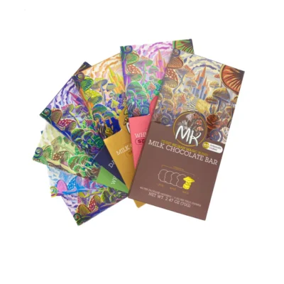 MK - FINEST BELGIAN MAGIC BLEND - SHROOMS INFUSED CHOCOLATE - 0.5G PER PIECE - 4G PER PACKAGE
