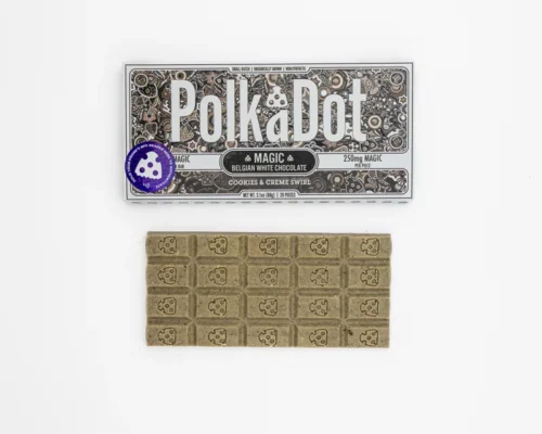 POLKA DOT - SHROOMS BELGIAN CHOCOLATE - 5G ( 250MG PER PIECE - 20 PIECES PER BAR)